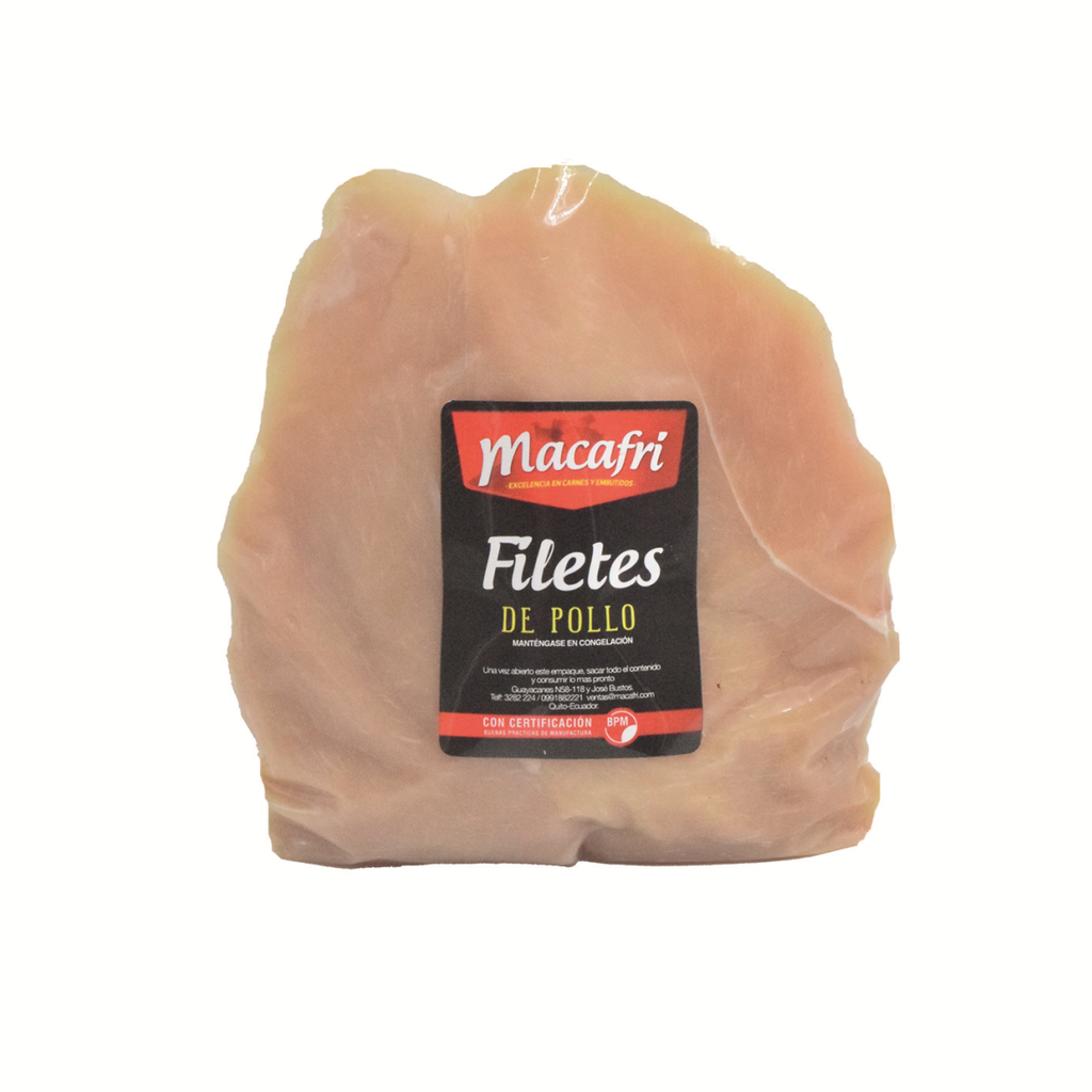 Filetes de pollo 6 Und