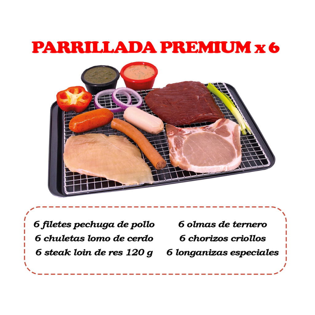 Parrillada Premium x 6