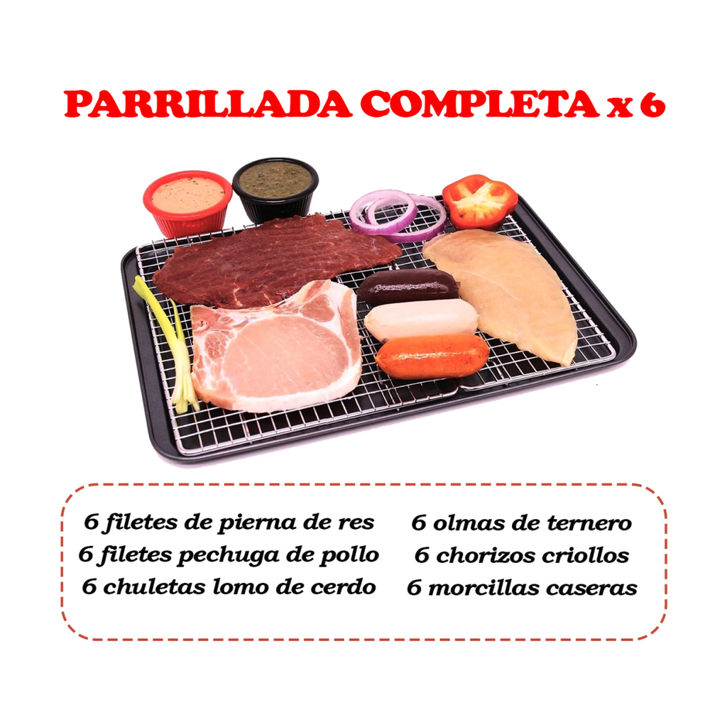 Parrillada Completa x 6