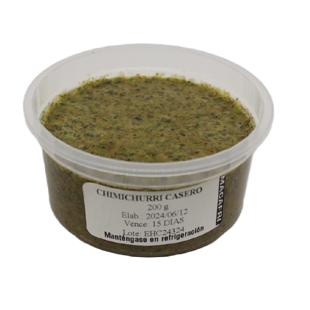 Chimichurri casero 200 g