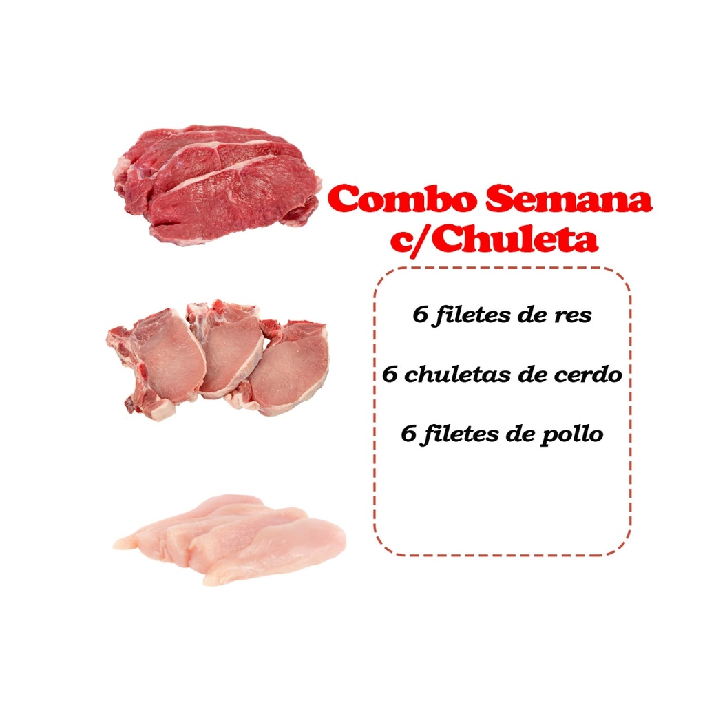 Combo Semana 1 c/Chuleta