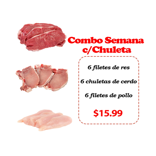 [78621155707114] Combo Semana 1 c/Chuleta