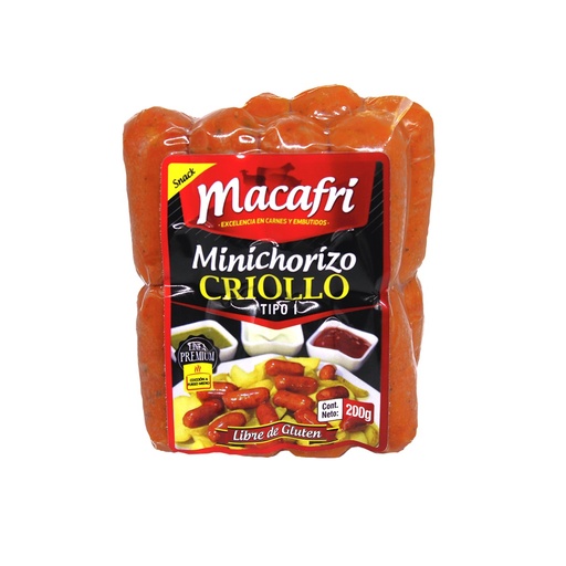 [7862115570778] Mini Chorizo Criollo x 200 g