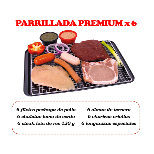 [78621155707195] Parrillada Premium x 6